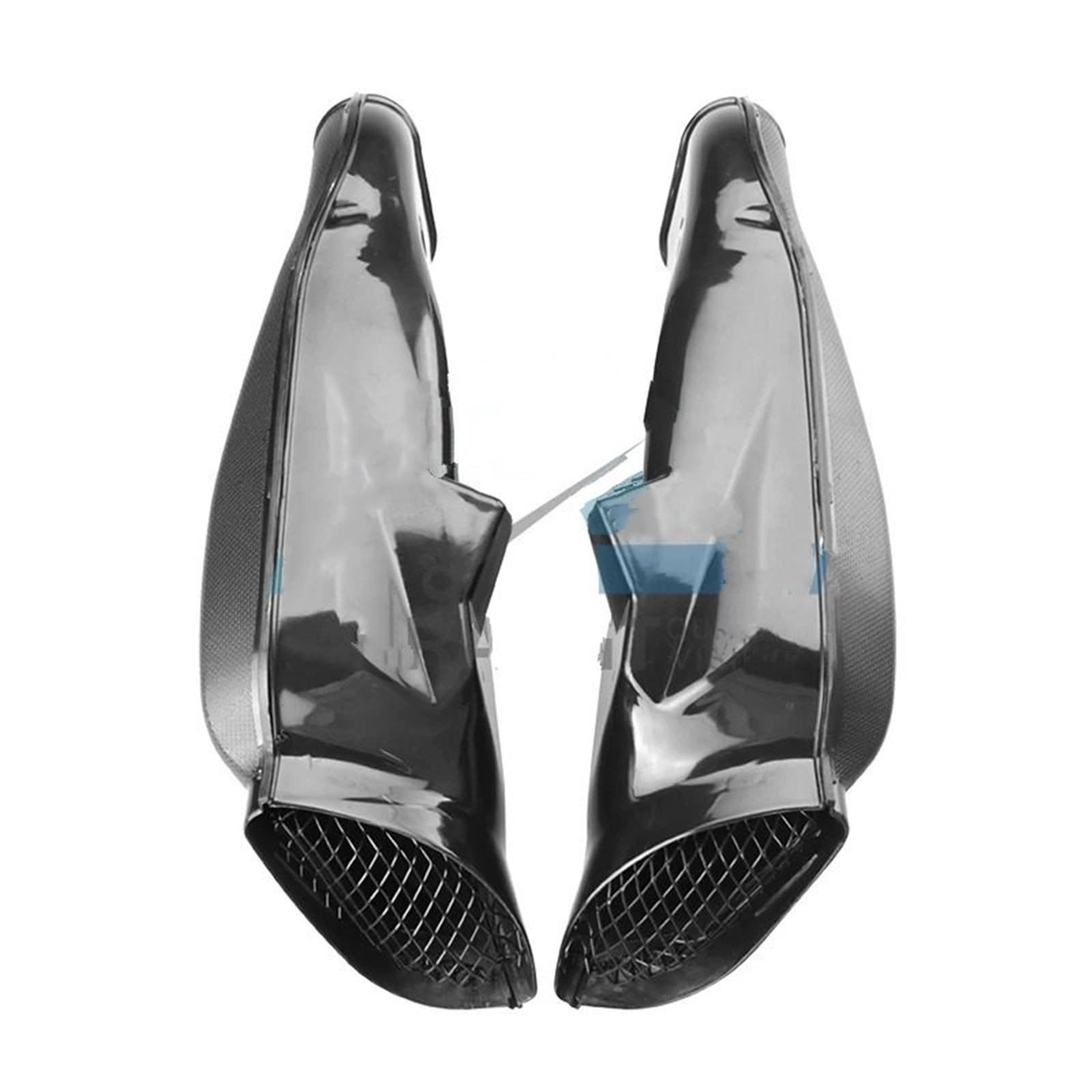 Conductos de refrigeración de Aire de Pinza Cubierta del conducto de admisión de Aire de la Motocicleta, carenado, Compatible con Suzuki GSXR1000 GSXR 1000 2003-2004 K3