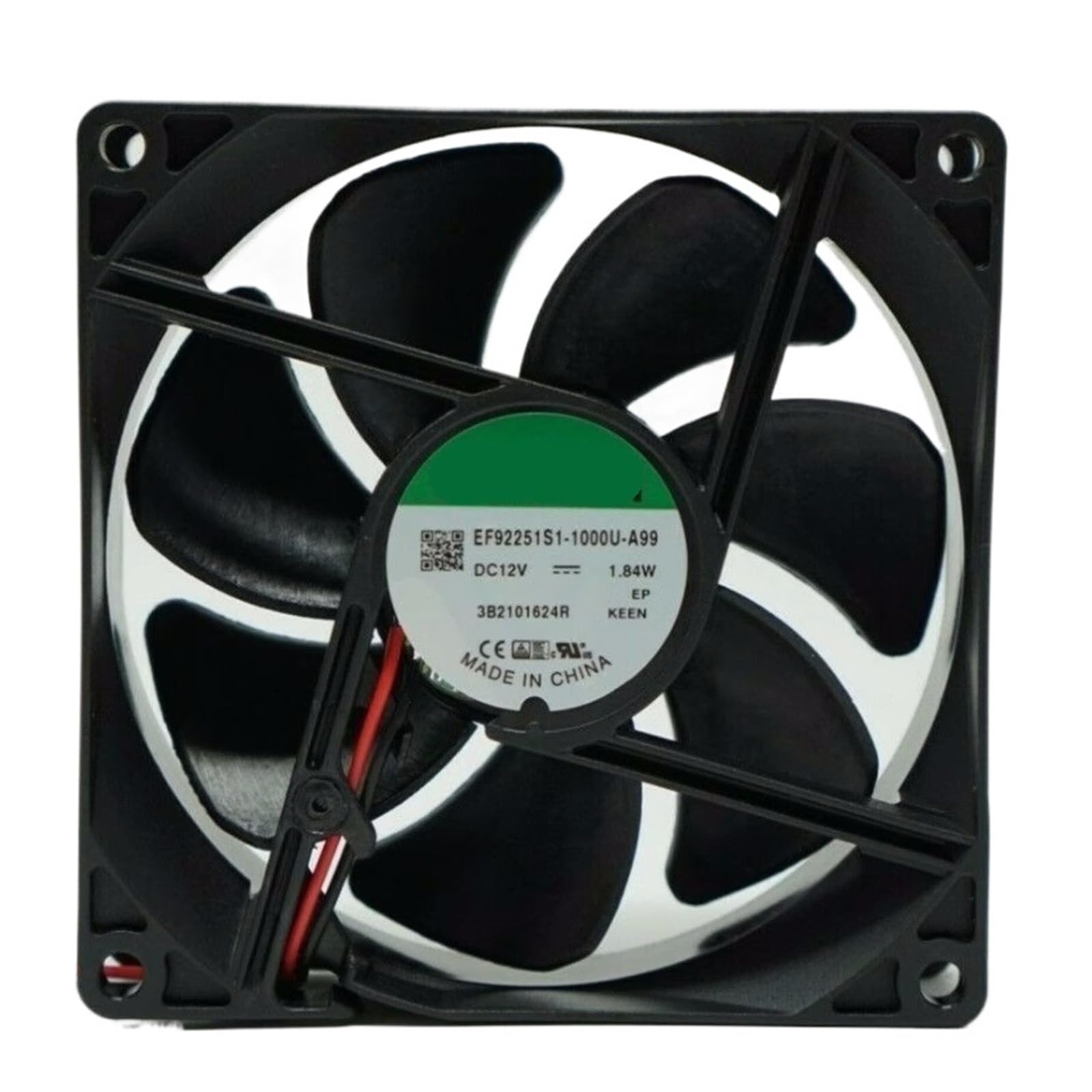 Ventilateur de refroidissement 12V 92mm pour boîtier PC et matériel électronique