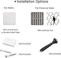 Vista 6 de Letreros de metal divertidos para granja de gallineros, letreros de hojalata de pollos con cuidado con pequeños raptores, divertidos letreros