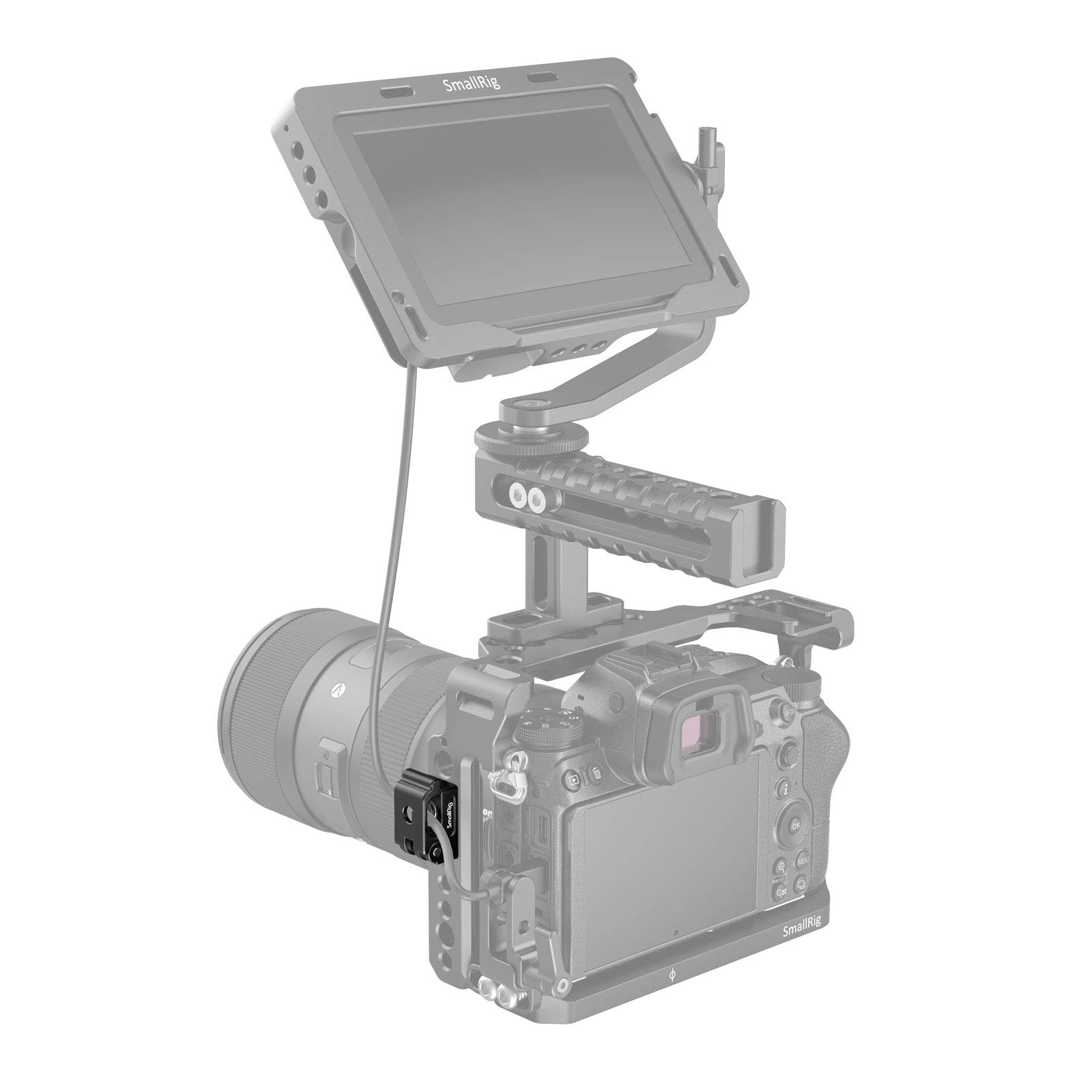 Amazon | SmallRig 汎用バネ式ケーブルクランプ(2個セット) 2418
