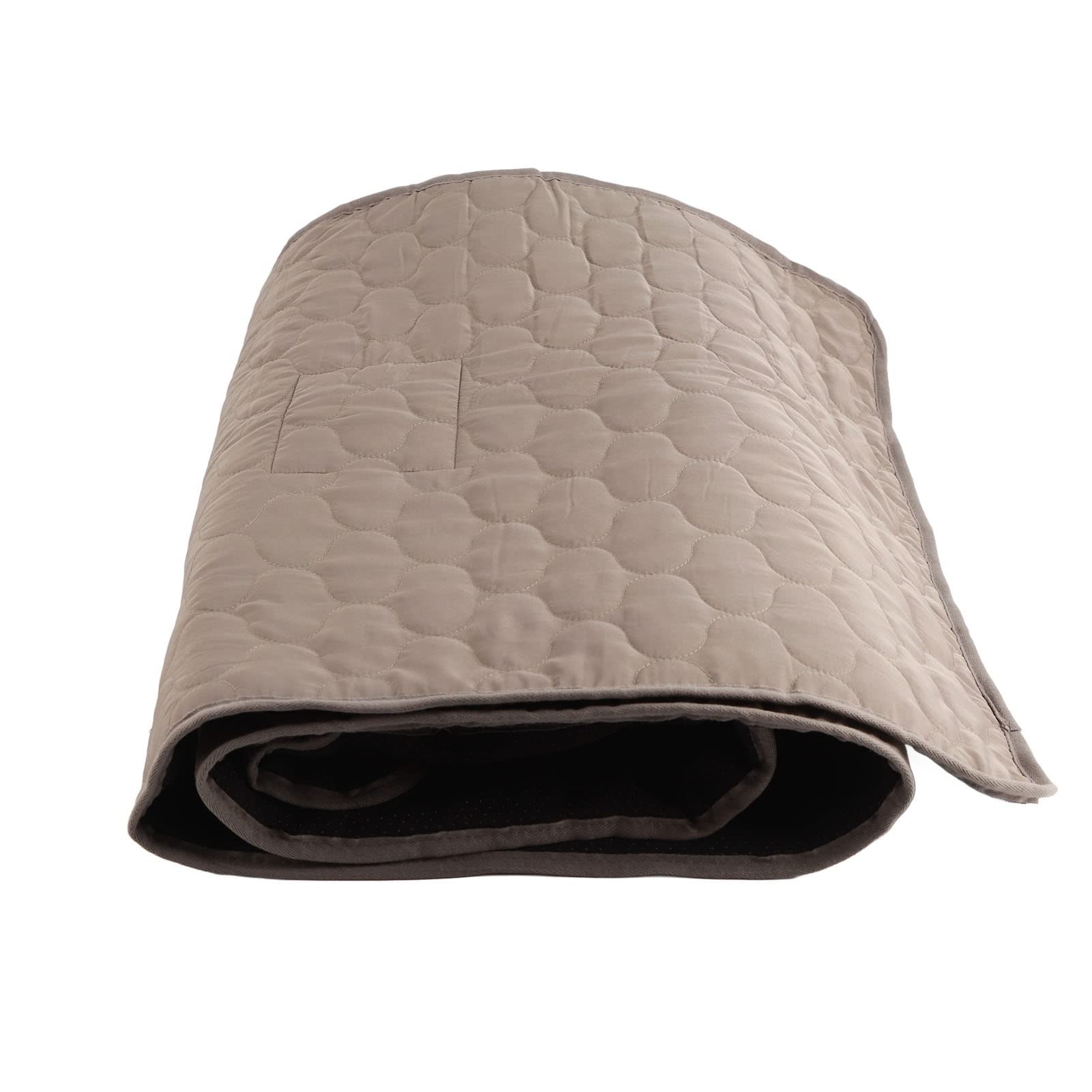 Coperta Riscaldata Elettrica USB, Portatile, Morbido, a Riscaldamento Rapido, per Campeggio, Esterno, Tensione di Sicurezza 5 V, Tessuto in Poliestere Premium (Grigio)