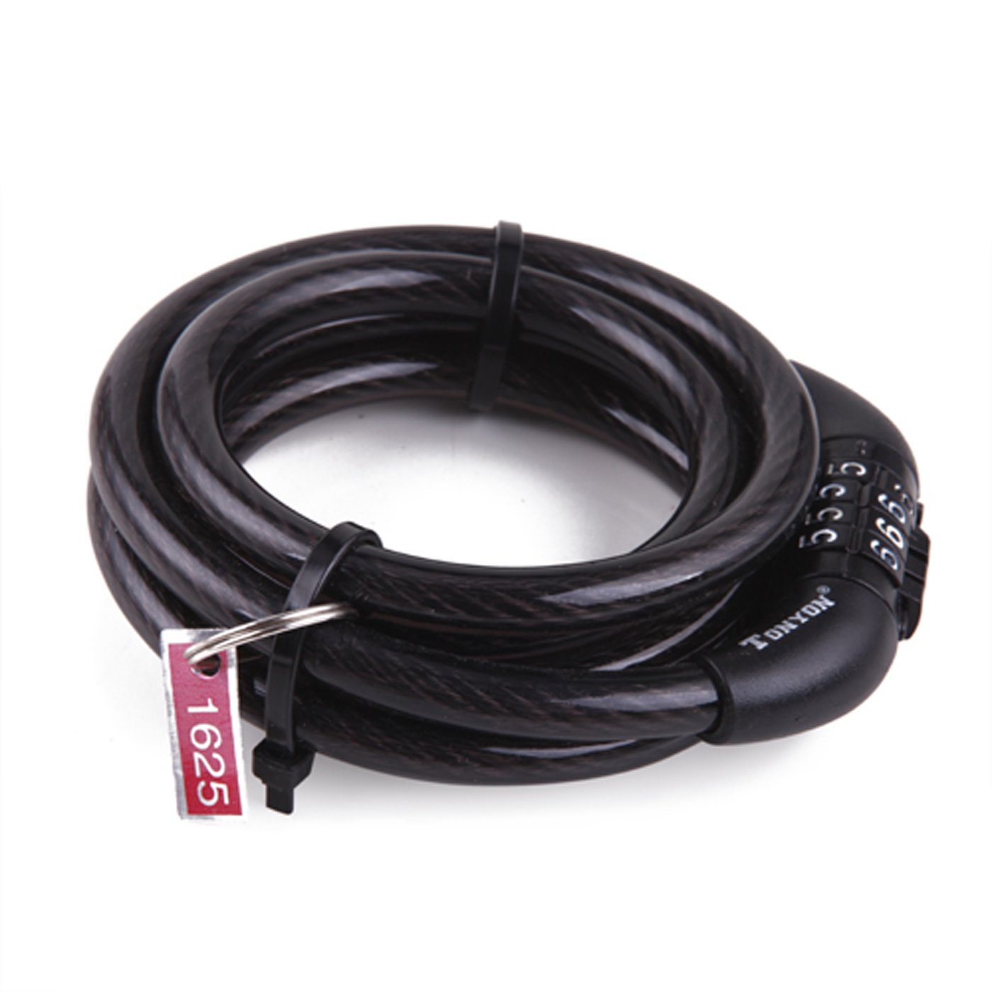 HDE 4-Digit Combination Bike Lock 4-feet x 5/16-inch Security Cable