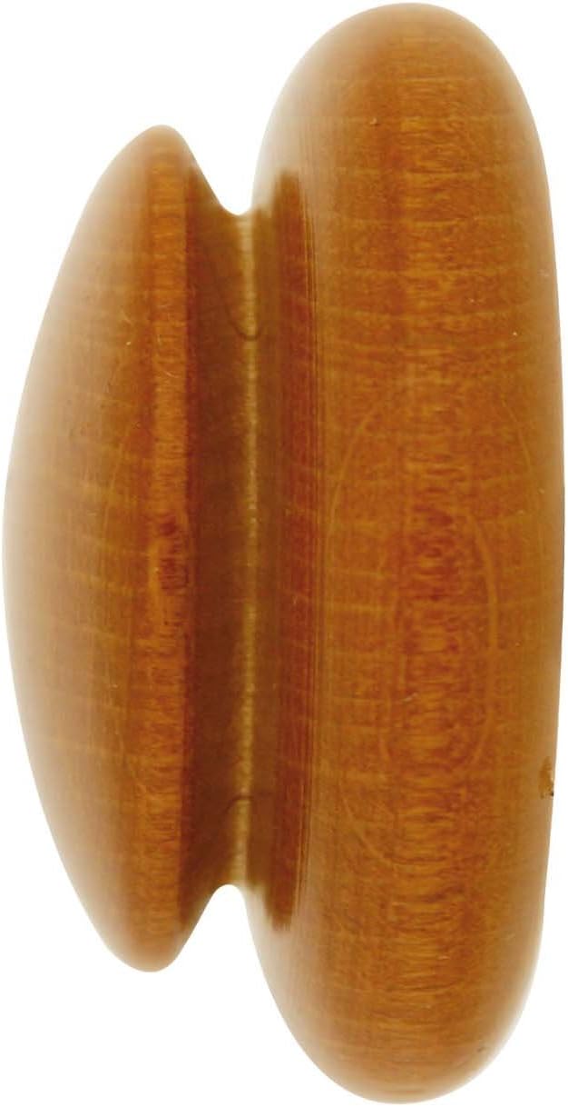 Soporte Para Cortinas De Madera Teca 28x42 Mm - Riel Chyc, Montaje Lateral