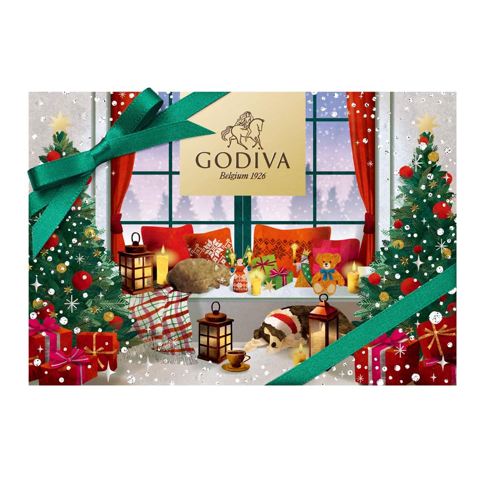 Amazon.co.jp: クリスマス ゴディバ（GODIVA）ブッシュ ド ノエル カレ