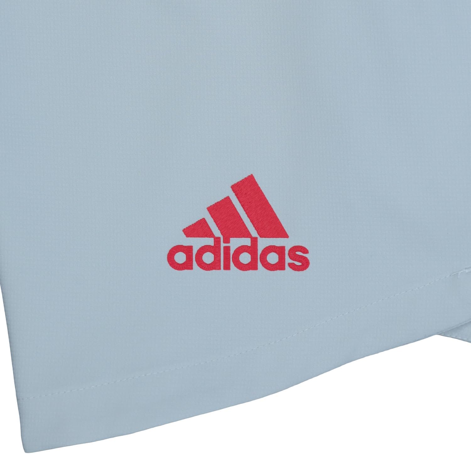 adidas Mens Toronto FC Away MLS - Major League Soccer Unlined Short, Clear Gey/Scarlet - Image 4