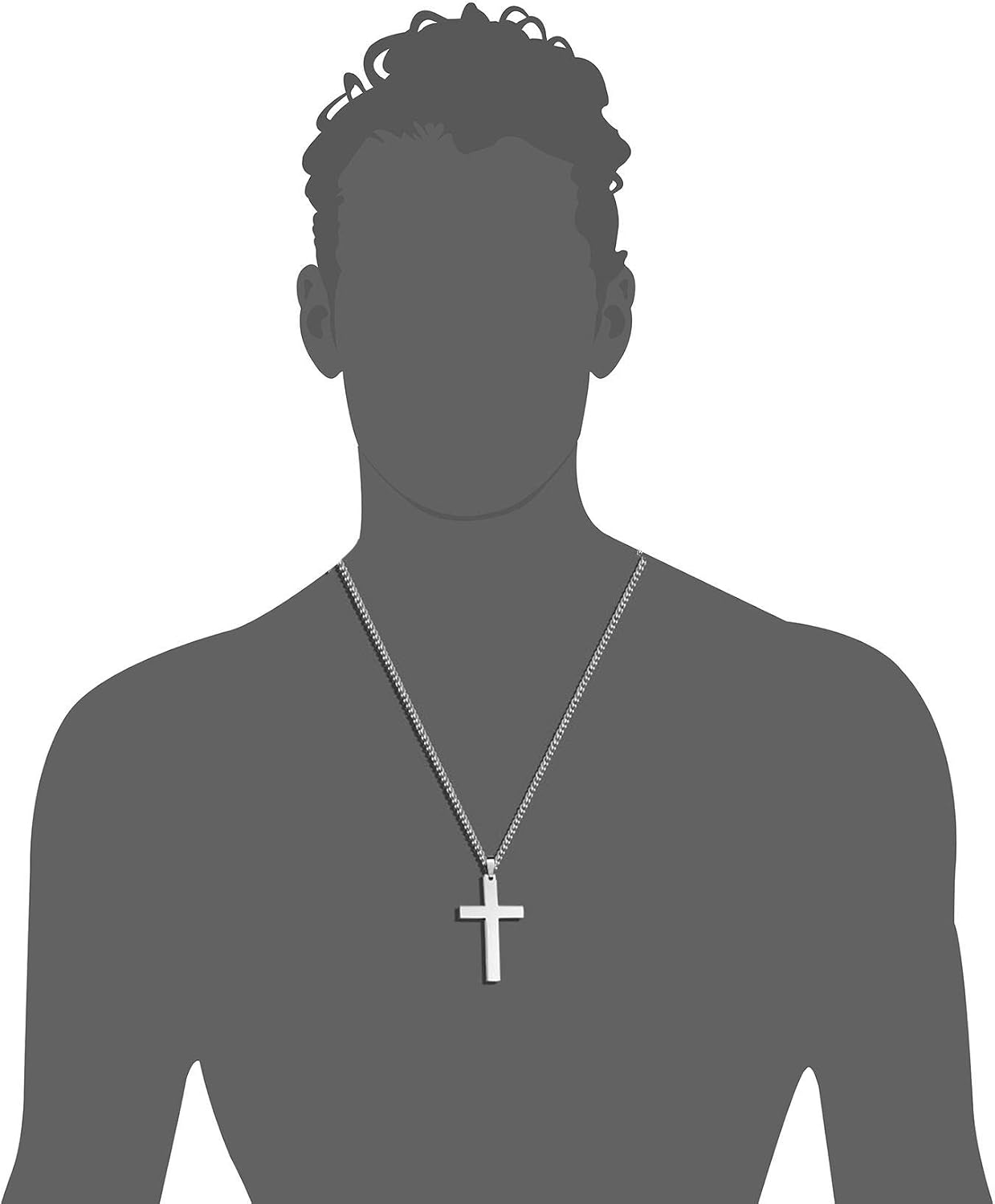 Buy FIBO STEEL Stainless Steel Cross 