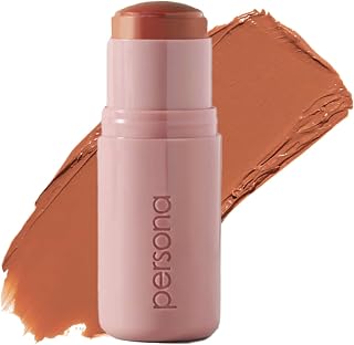 Persona Cosmetics Dreamstick Cream Blush Teddy | Buildable, Drag-Free Formula for Cheeks & Lips | Lightweight Multi-Stick with Skin-Loving Ingredients | Vegan, Fragrance-Free, Made in USA