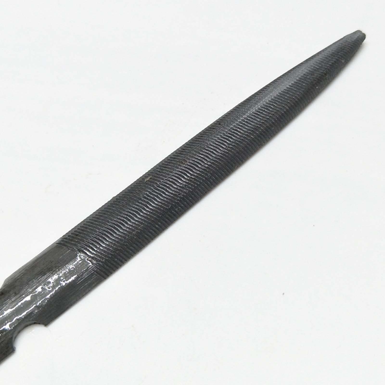 Lima per gioielli in cera semicircolare a doppia estremità, 20,3 cm, strumento per intaglio e archiviazione