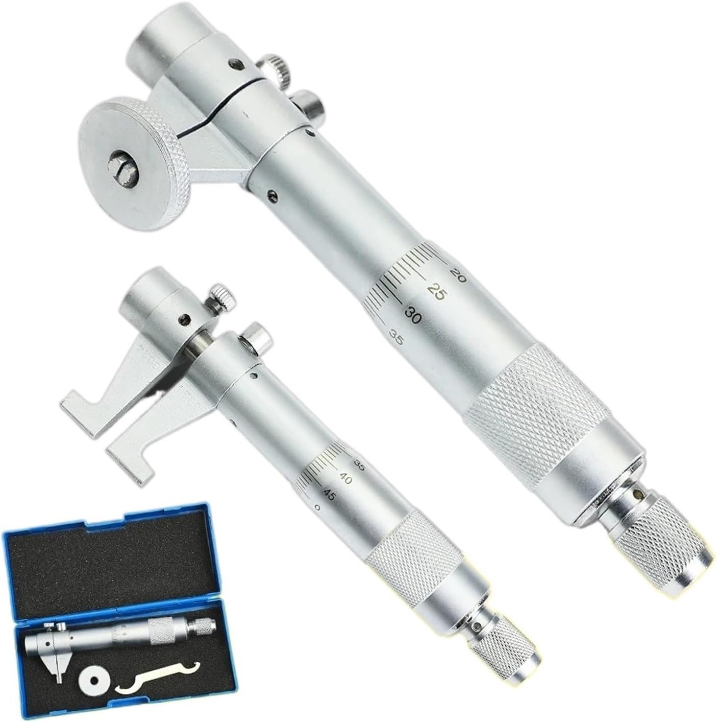 5-30mm 25-50mm Inside Micrometer Internal Measuring Micrometer Vernier Gauge(25-50mm)