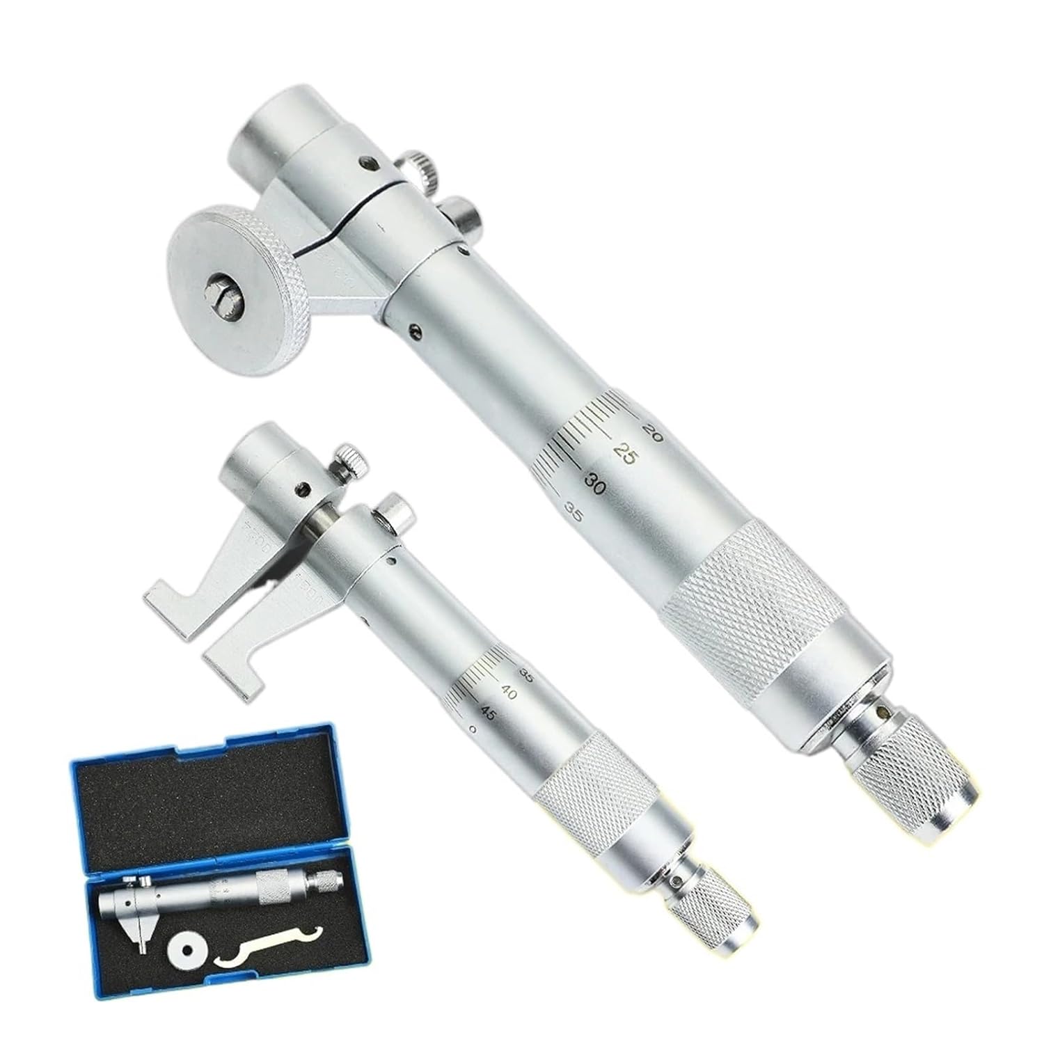 Micrometer， 5-30mm 25-50mm Inside Micrometer Internal Measuring Vernier Gauge ，Measuring Tool