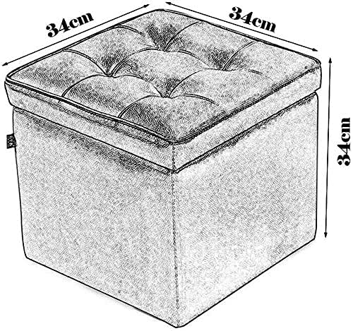 Tabouret de rangement pour chambre pour éliminer le désordre