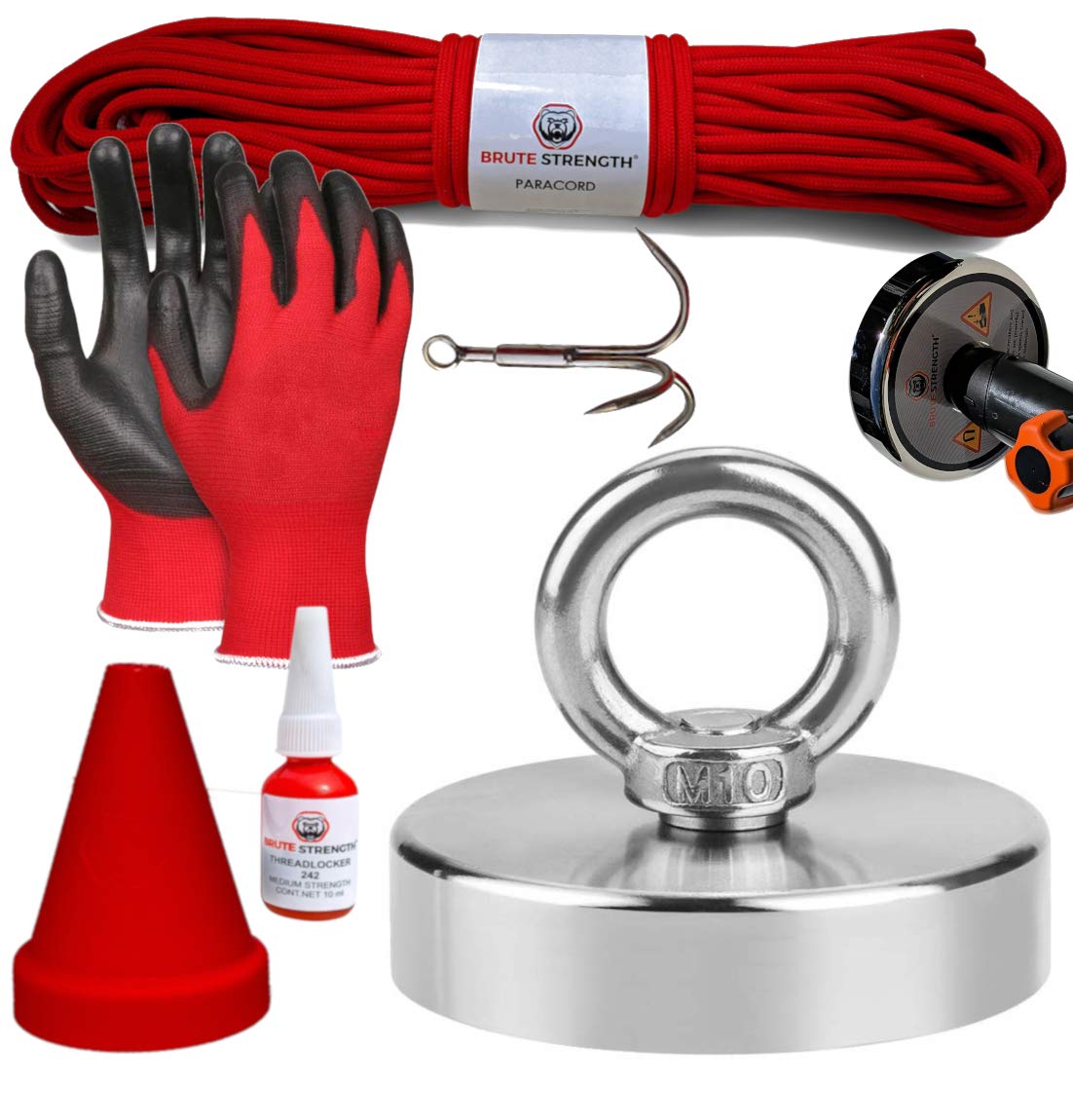 Brute Strength fishing kit 250KG 75mm Includes 30m rope