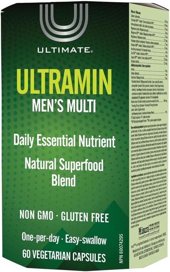 Ultramin-men's Multi Vitamins Support Biological Functions | Multivitamin For Men