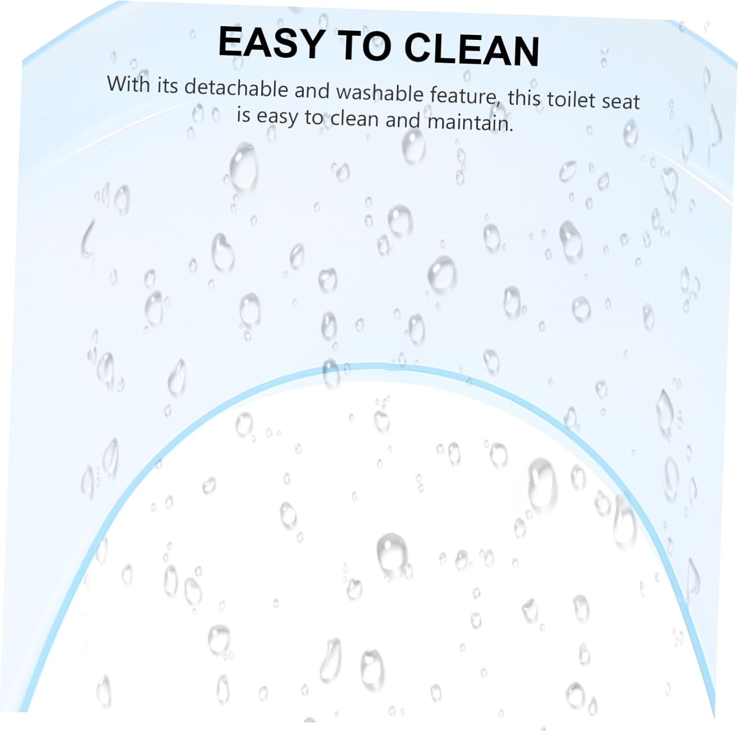 Washable Toilet Seat Cover Pad Non-slip Cushion for Comfort and Support for Home Use and Travel Personal Use Bathroom