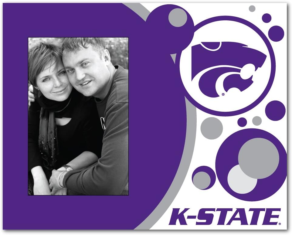 VictoryStore Gift Frame - Kansas State University Picture Frame - Circles Design