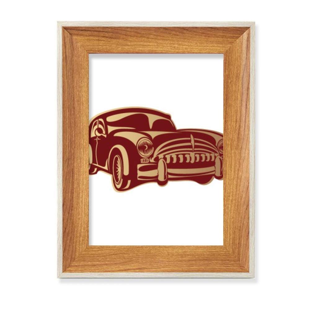 Voiture de collection cadre photo bois cadeau idéal passionné