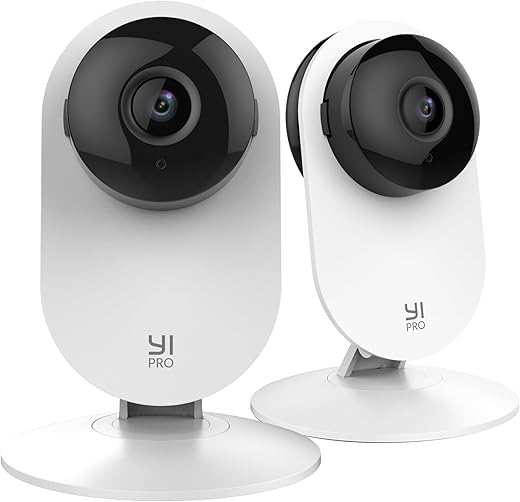 YI Home Camera 1080p Kit da 4,Telecamera Wifi Interno con...