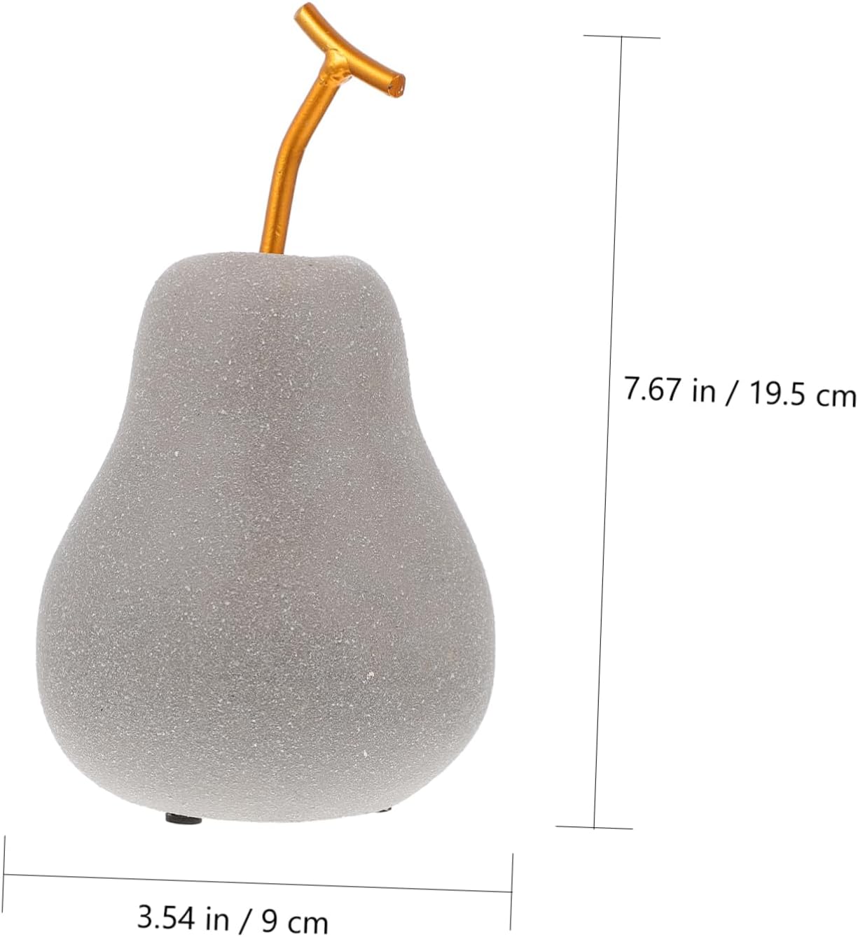 Festive Fruit Decor Ceramic Oranges Lemons Artificial Fake Fruit for Home Decoration for Christmas Kitchen Photo Prop