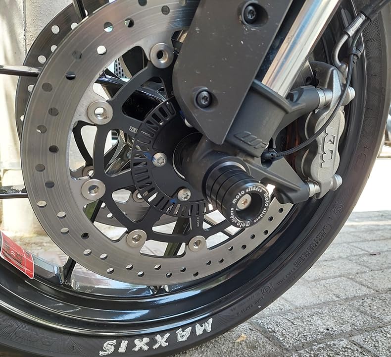 Protection de fourche KTM Duke 790 pour sorties routes et roadtrips