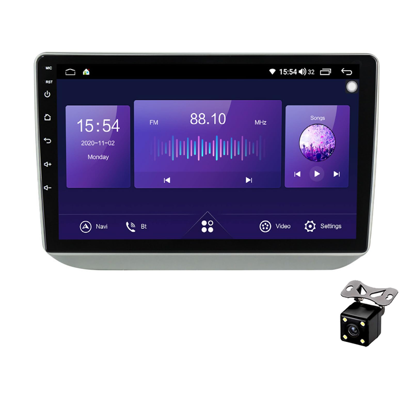 Autoradio per Skoda Fabia 2007-2014 con Wireless