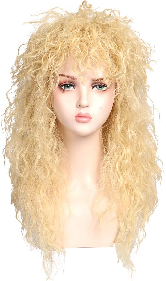 Vivid Curly Mullet Wig Design Art Vivid Curly Mullet Wig Design Art