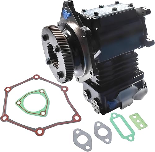 Miniatura 5 de Reemplazo del compresor de freno de aire para Detroit Diesel Series 60 12.7 2004 y mayores 12.7 Motor T-UFLO 750 R23522122 23522123 5004188 109425