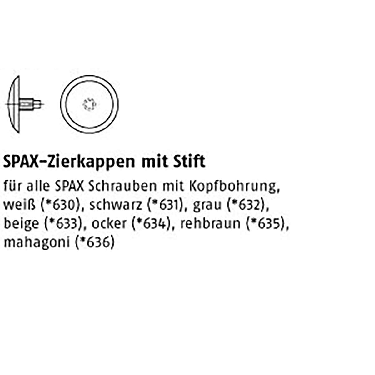 Caches pour vis SPAX gris afin de protéger et sublimer vos meubles lot de 500