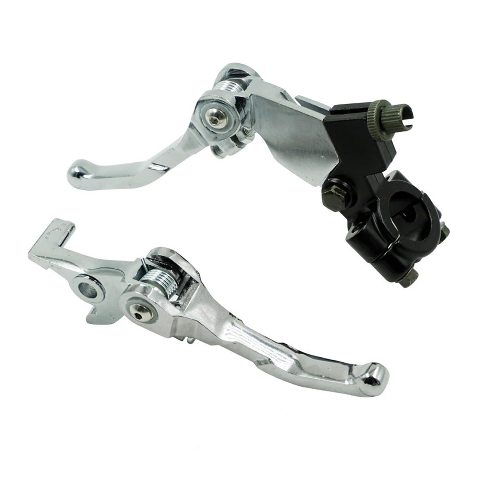 Abdktmnx Silver Universal Motorcycle Clutch Brake Handle Drum Lever For Crf Klx Bbr Brake Clutch Lever Motorbike Clutch Lever Handlebar Clutchs Brakes Levers
