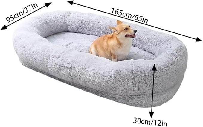 Cama para Perro Grande 165x95cm Colchoneta Lavable miniatura 3