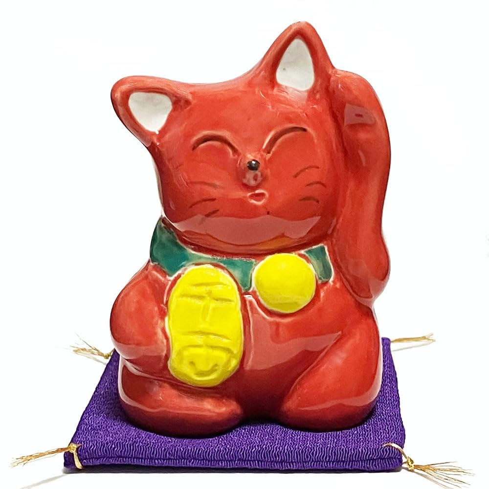 Amazon.co.jp: 招福赤ねこ堂 招き猫 嘉門君 商売繁盛 大分県 臼杵市 Amazon.co.jp: 招福赤ねこ堂 招き猫 嘉門君 商売繁盛 大分県 臼杵市