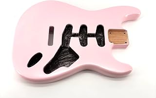 Electric Guitar Body Alder Strat Style DIY Guitar Body Shell Pink