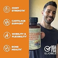 Vista 6 de Suplemento de curcumina de cúrcuma con extracto de boswellia serrata y glucosamina condroitina MSM y suplemento de cúrcuma