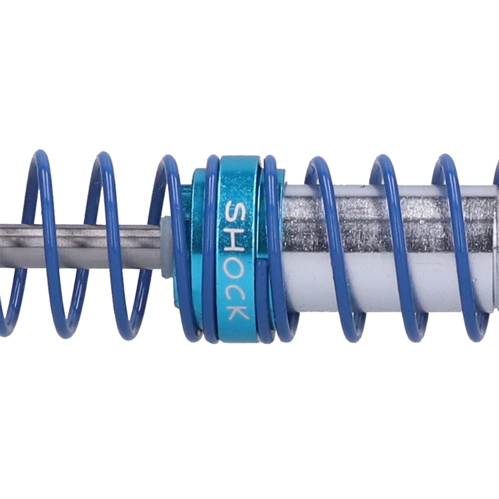 Para amortyzatorów sprężyna tłumik podciśnienia metalowe akcesoria samochodowe RC do samochodu Axial SCX10 RR10 1/10 RC (70mm)