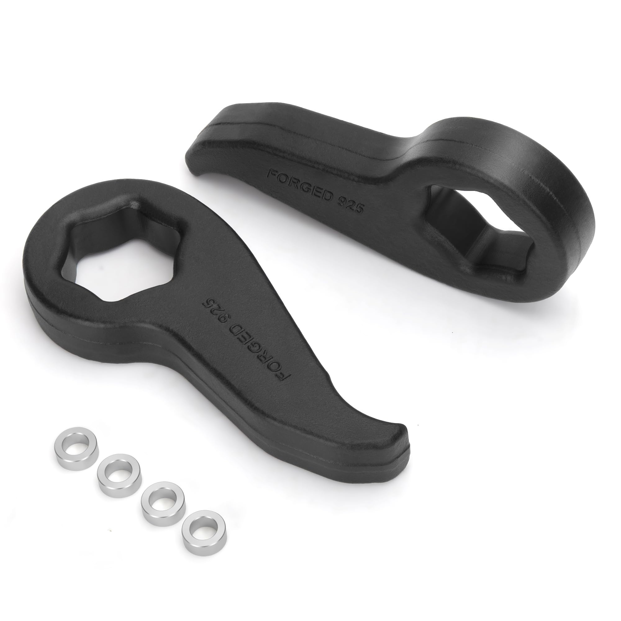 KSP 1-3" Torsion Key Set for Silverado Sierra 2500HD 3500HD 2020-2024, Front Adjustable Torsion Bar Leveling Lift Kits Compatible With Chevy GMC 2500 3500 Truck&Pickup 8 Lug, Forged Suspension Kits