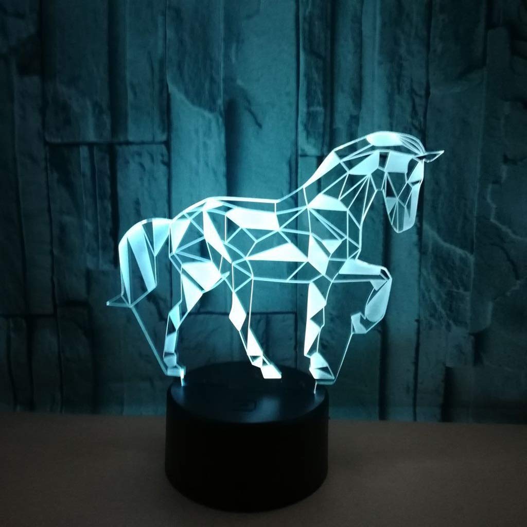 Buy 3D Night Light Bedside Table Lamp Zebra Modeling 3D LED Low Energy