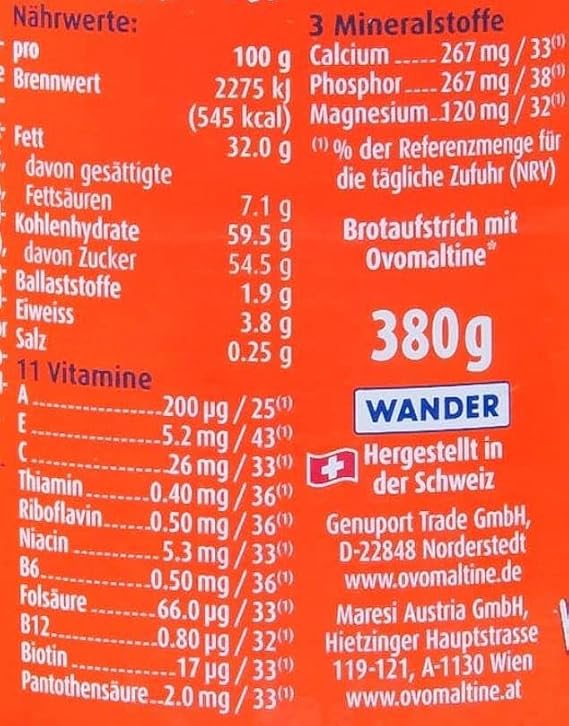 Ovomaltine Crunchy Cream, 380g