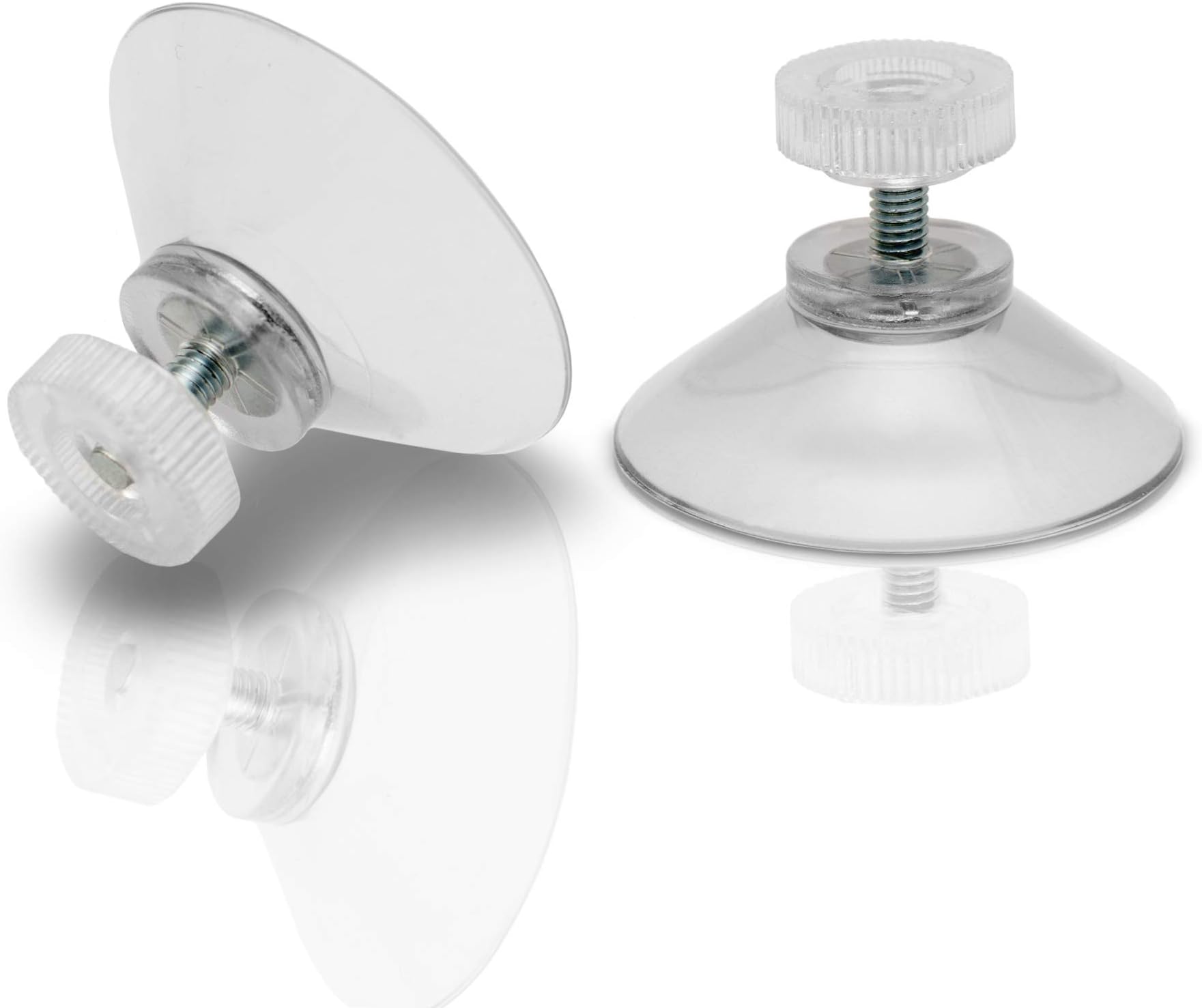 LIVIX Suction Cup โ Set of 20 Suction Cups with 40 mm/10 mm M4 Thread โ Versatile Suction Cup Holders โ Transparent Suction Cups Ideal for Windows, Bathrooms etc. โ Extra Strong Suction Holders