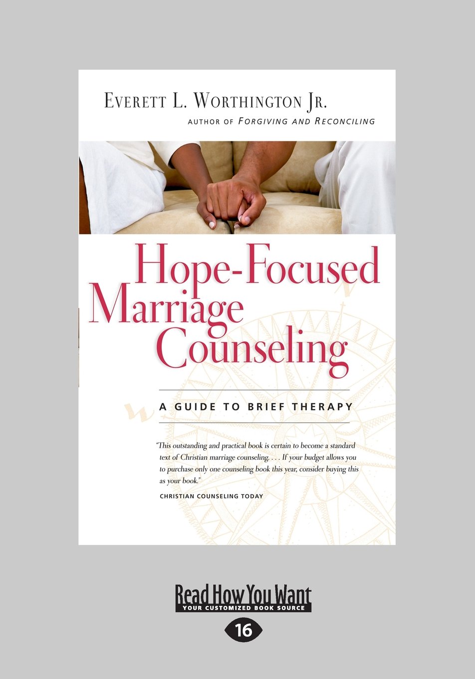 Hope-Focused Marriage Counseling: A Guide to Brief Therapy