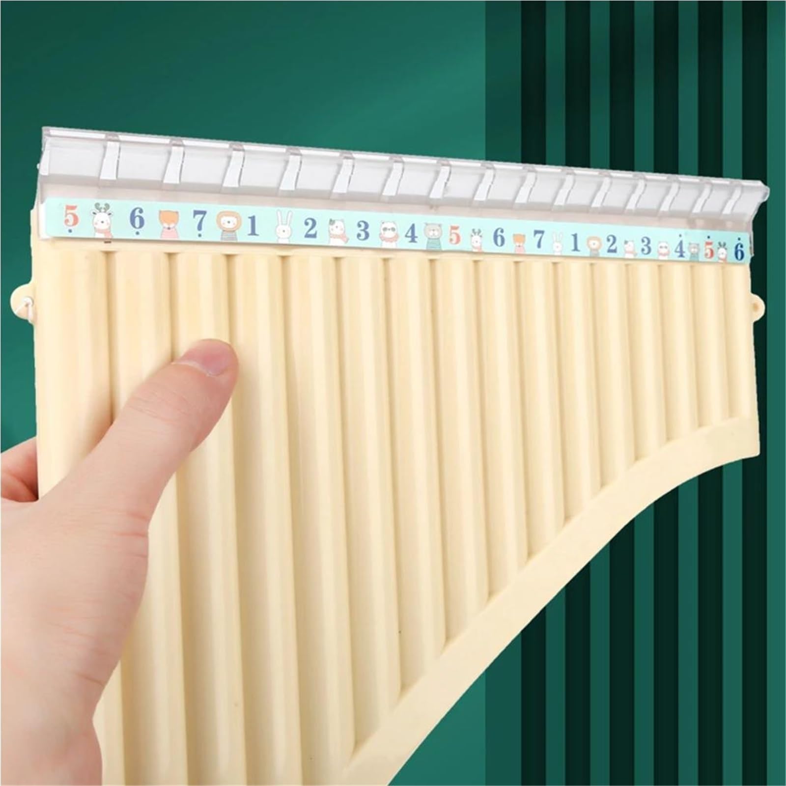 Flauto Di Pan Flauto Di Pan A 18 Canne Strumento A Fiato Per Principianti E Adulti Con Borsa Per Il Trasporto(Black)