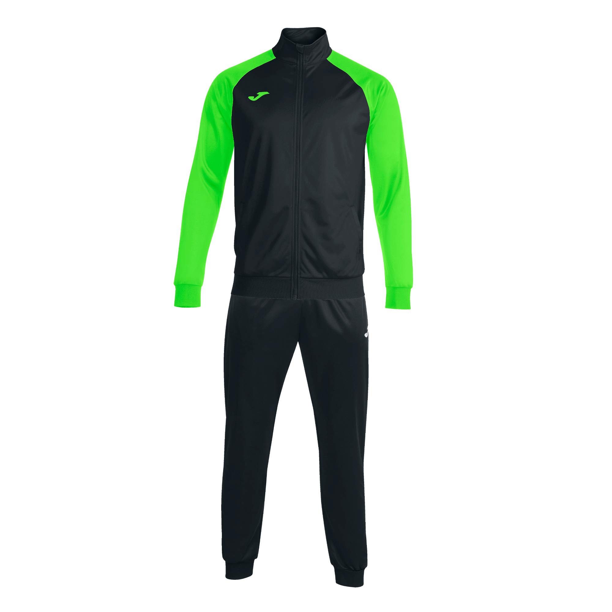 Joma Academy IV Tracksuit Black-Neon Green, L