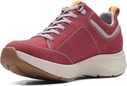 Amazon.com | Clarks - Womens Wave2.0 Lace. Shoes, Color Wine