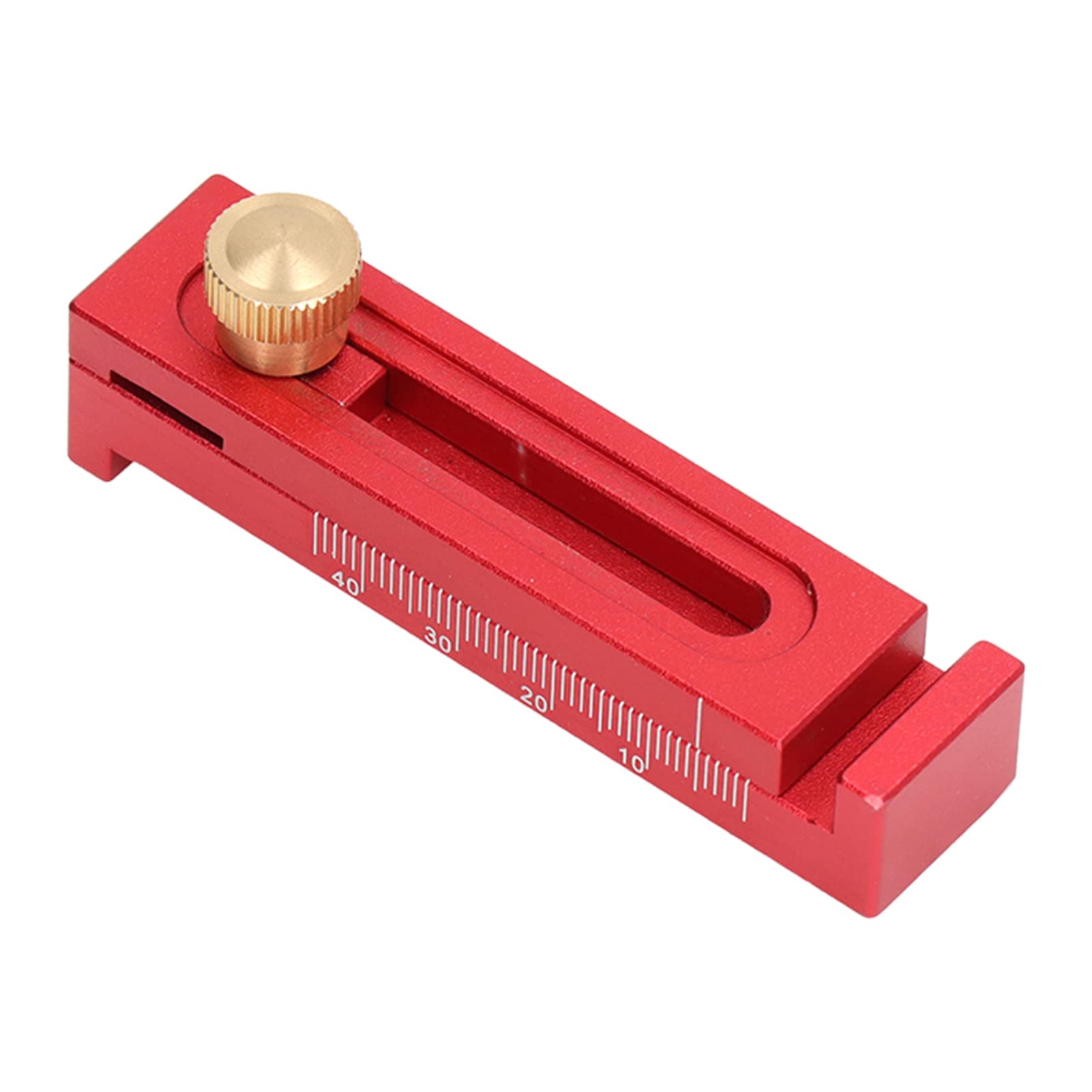 Jelquix Woodworking Depth Measuring Ruler Durable Aluminium Alloy For Accurate Slot Measurement (T2)