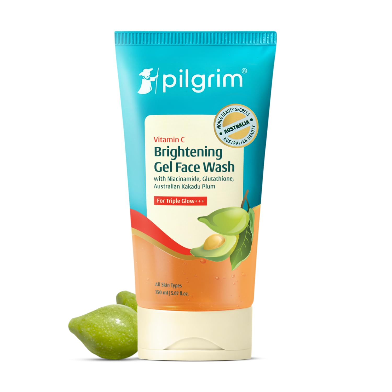 Pilgrim Vitamin C Face Wash - Brighten & Glow -4