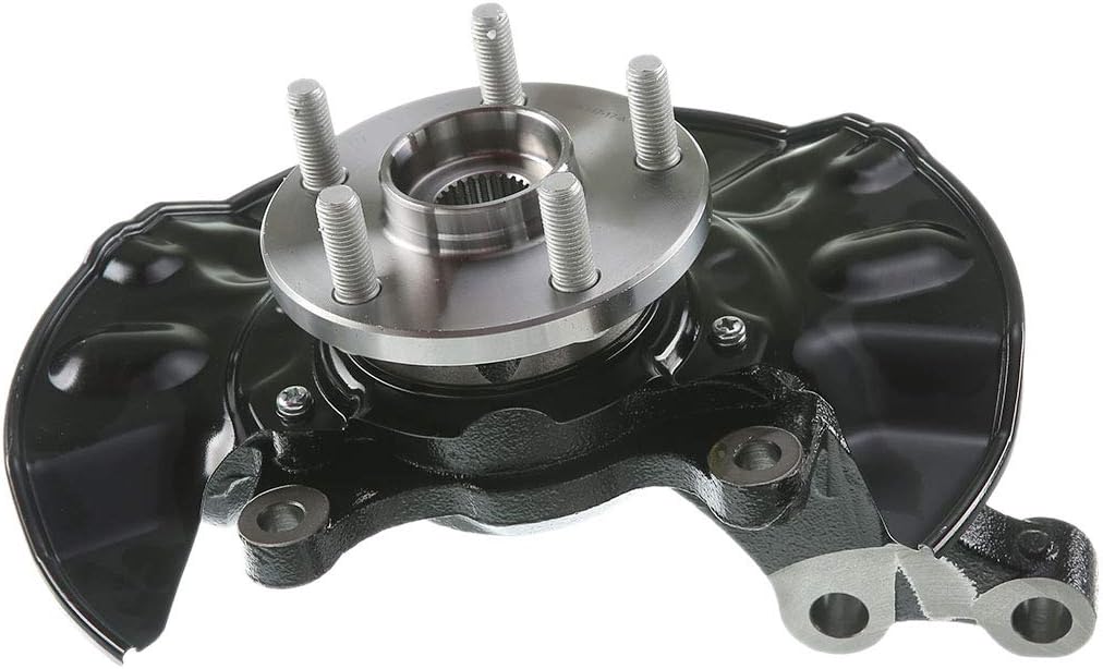 A-Premium Front Right Steering Knuckle & Wheel Bearing Hub Assembly Compatible with Toyota Matrix 2003-2008 Wagon, L4 1.8L, FWD Only, with 4-Wheel ABS, Passenger Side