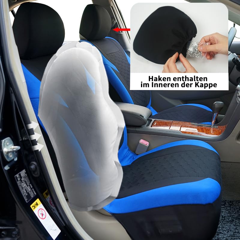 Chifeng Lot de 2 housses de siège de voiture en