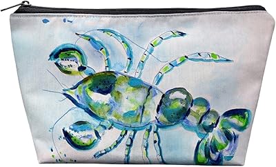 Betsy Drake PC1140 8.5 x 6 in. Blue Crayfish Pouch