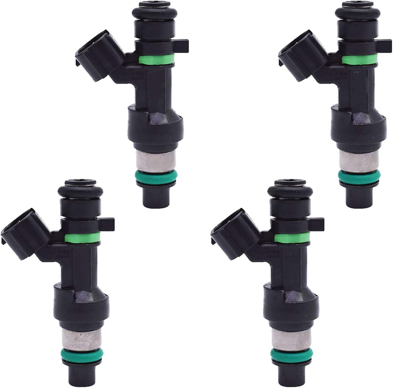 waltyotur 4pcs Fuel Injectors 16600-EN200 Replacement for Nissan Sentra NV200 Cube Versa MR18DE MR20DE FBY2850