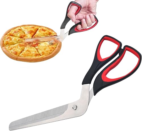 Coupe Pizza Ciseaux de Cuisine Multifonctionnels Ciseaux
