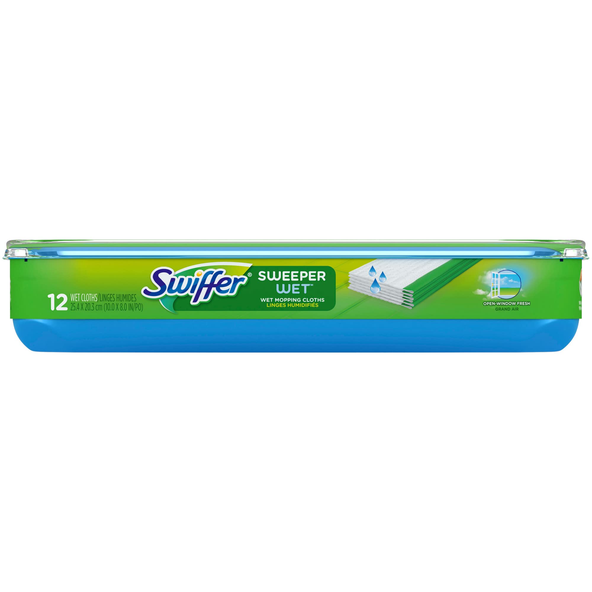 Swiffer productos – Swiffer – Sistema de recarga de mojado, gamuza, 12/caja – se vende como 1 caja