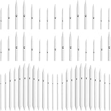 FEBSNOW 84 Pcs Blending Stumps and Tortillions, Paper Art Blenders, Art Pencils, Drawing Pencils for Student Artist Charcoal Sketch Drawing Tools, Sketch Supplies